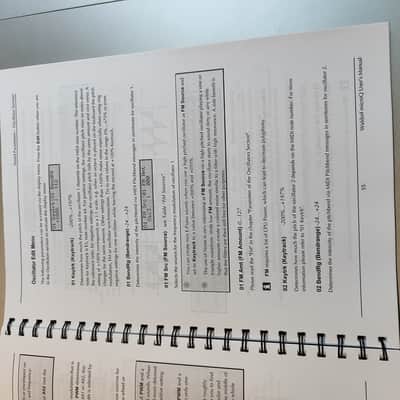 Waldorf Micro Q owners manual 2000s Bild 7