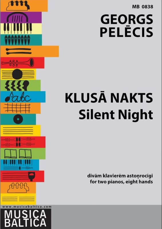Klusa nakts (Silent Night), 2 Pianos, 8 Hands<br> image 1