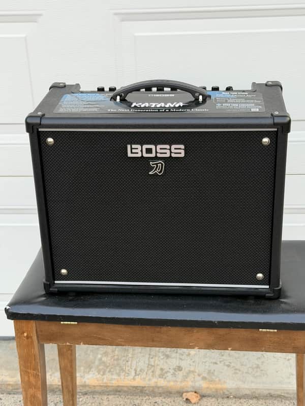 Boss Katana-50 Gen 3 50-Watt 1x12" Digital Modeling Guitar Combo 2024 - Present - Black image 1