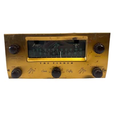 The Fisher Series Eighty Model 80-T AM/FM Tube Tuner Preamplifier (Untested - Sold AS IS) image 1