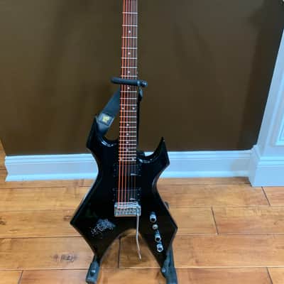 BC Rich Warlock Platinum Series 2000 Gloss Black image 2