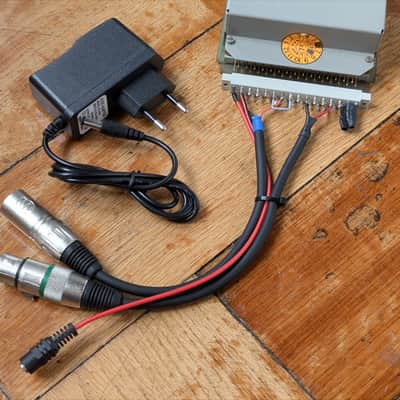 With audio demo: Vintage Telefunken V672/2 mic preamp - variable gain 30 .. 60 dB - plug & play - fully recapped image 3