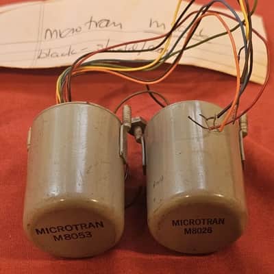 Pair of Microtran transformers M8026-1 Input Transformers image 1