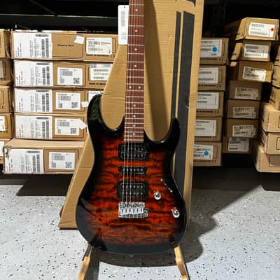 Ibanez Gio GRX70QA Electric Guitar - Sunburst image 1