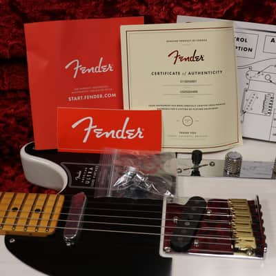 Fender '50s Telecaster; American Ultra Luxe Vintage - 2025 - White Blonde image 12