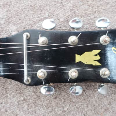 Vintage 1970s MIJ Teisco Lyle Encore SG Loaded W/ 2 PU Rye Cooder Gold Foil Goldfoil Pick Ups Wine Red Well Made Matsumoko Small Body Lo Fi Cool Low Intonation Plays Well image 7