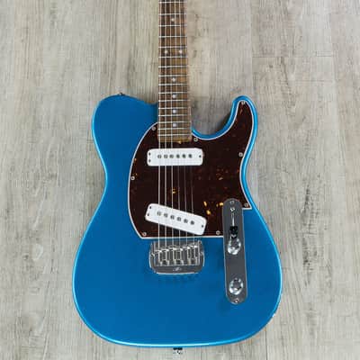 G&L Guitars Fullerton Deluxe ASAT Special Electric Guitar, Lake Placid Blue image 3