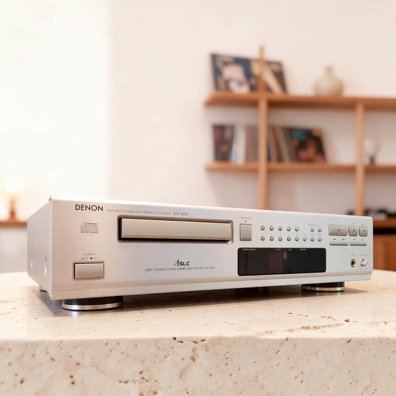 Denon DVD-625 Rare Vintage CD Player Serviced Working Stereo Hi-Fi Warranty
