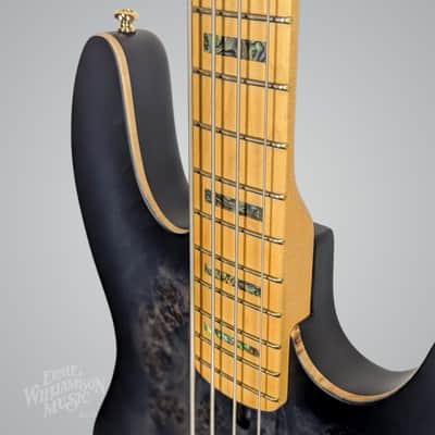 Marcus Miller V10 4-string Bass Guitar - Trans Black Satin image 5