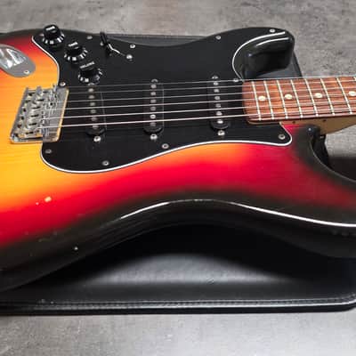 1977 Fender Stratocaster Sunburst Ash Body HT LH Left Hand Hardtail American Vintage 70s Aged Relic USA Road Worn Lefty Strat Hard Tail Guitar image 7