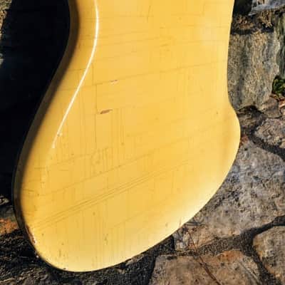 Rickenbacker 4003 1983 - vintage yellow Blonde / black image 8