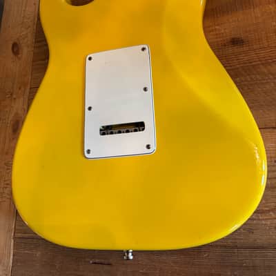 Fender Strat Plus Lace Sensors TBX Wilkinson Schallers 1989 - Graffiti Yellow image 5