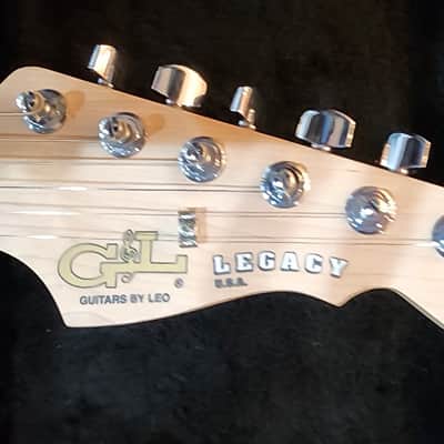 G&L USA Custom Build Legacy HB2 Semi Hollow Body Flamed Maple with 2 Seymour Duncan Coil-Splitting Humbuckers 2014 - Flame image 4