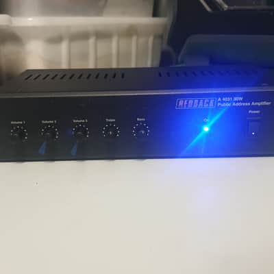 Redback A 4031 Public Address Amplifier System PA - 30W RMS image 4