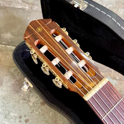 Yamaha G-150a classical guitar c 1971 Mahogany original vintage mij japan image 6