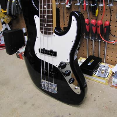 Fender Jazz Bass Long Horn 1989 - Black - USA image 6