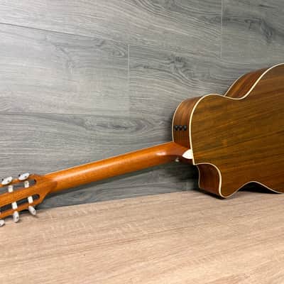 Taylor 414ce-N Nylon Acoustic-Electric Guitar Ovangkol  2014 w/ Hard Case #2988 image 10
