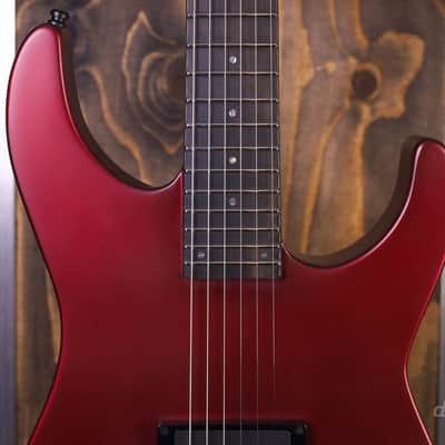 ESP E-II M-I Deep Candy Apple Red Satin image 3