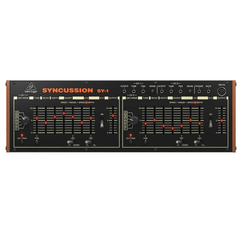 Behringer SY-1 Syncussion Percussion Synthesizer image 1