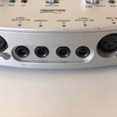 TASCAM US-122 USB Audio Interface 2000s - Silver and Blue image 4