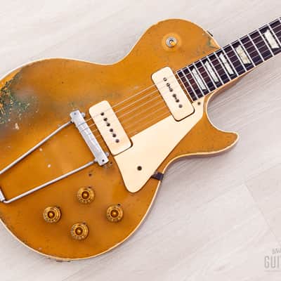1952 Gibson Les Paul Standard Goldtop Vintage Guitar w/ Lifton Case image 1