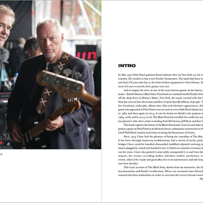 Pink Floyd The Black Strat signed by Phil Taylor History of David Gilmour Fender Stratocaster 1st Ed image 13