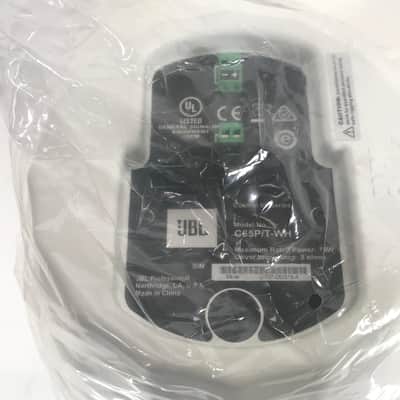 New JBL Control 65P/T-WH Compact Full Range Premium Pendant Speaker 2pc image 8