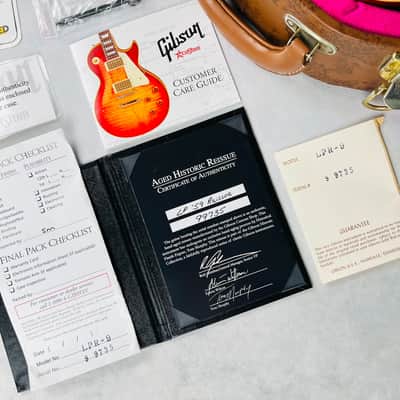 Gibson Custom Shop 1959 Les Paul Standard Reissue Tom Murphy Aged 2009 - Iced Tea image 24