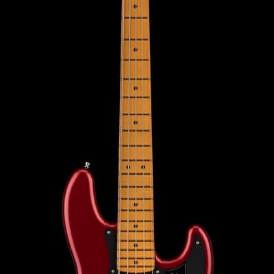 Fender American Ultra II Jazz Bass V - Sinister Red #23006 image 5