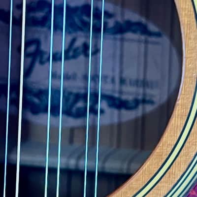 Fender Santa Maria, 12 string Acoustic Dreadnought Size Guitar w/ hardshell Case image 6