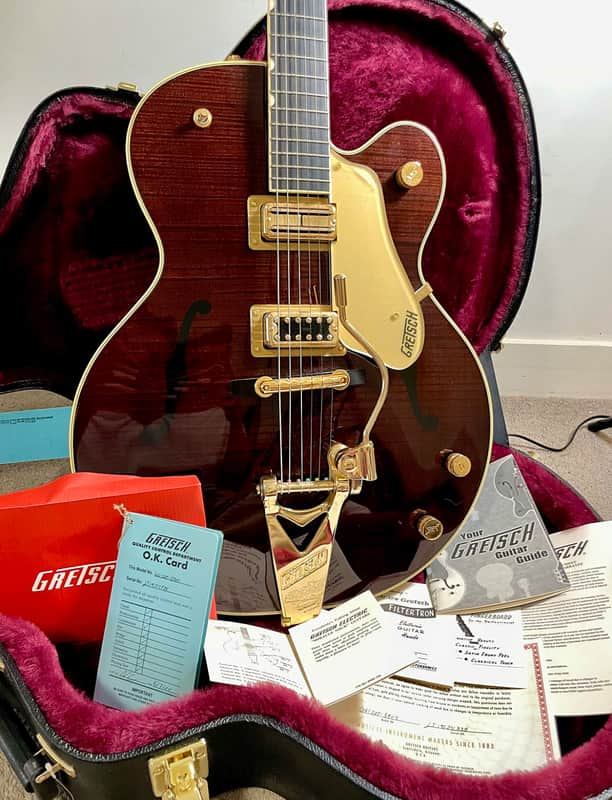 Gretsch G6122T-59 Vintage Select '59 Chet Atkins Country Gentleman with Bigsby 2016 - Present - Walnut Stain image 1