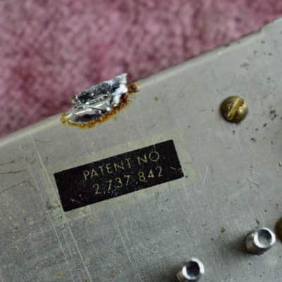 Vintage 1967 Gibson Patent Sticker T-top Humbucking Pickup 7.39k Les Paul SG STD image 8