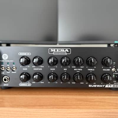 Mesa Boogie Subway TT-800 2-Channel 800-Watt Bass Amp Head 2020 - Present - Black image 2