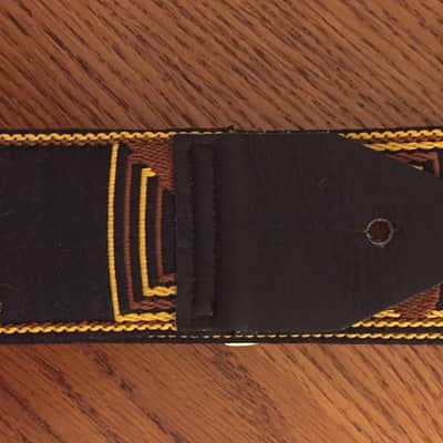 70's Fender Embroidered Monogram Logo Vintage Original Guitar Strap image 4