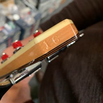 Rick Turner 2016 Model 1 Deluxe Electric Bass Guitar USED - Natural image 9