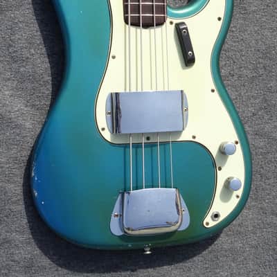 Fender Precision Bass 1963 - Lake Placid Blue - Custom Color image 4