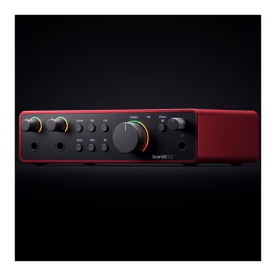 Focusrite Scarlett 2i2 Studio 4th Gen USB Audio Interface, Super-High-Quality Line Inputs, Air Mode, Pro Tools Artist, Dynamic Gain Halos, Auto-Gain and Ableton Live Lite Software image 10