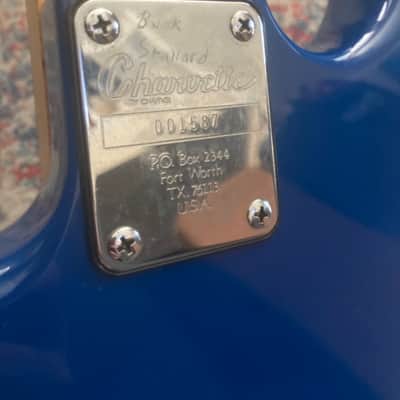 Charvette by Charvel Model 200 1989 - Royal Blue image 9