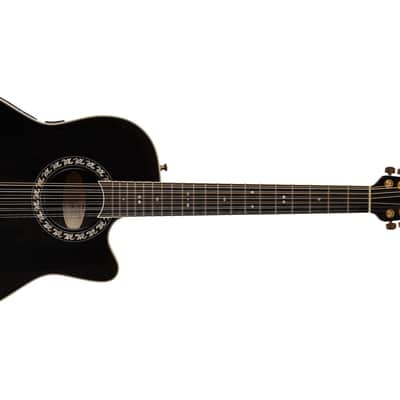 Ovation 1866 Legend 12-String Black (Pre-Owned, 2000, EC-) #555847 image 2