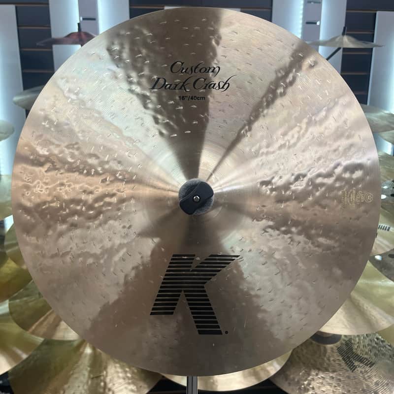 ZILDJIAN K0951 16" K CUSTOM DARK CRASH CYMBAL 1010g - FLOOR MODEL image 1