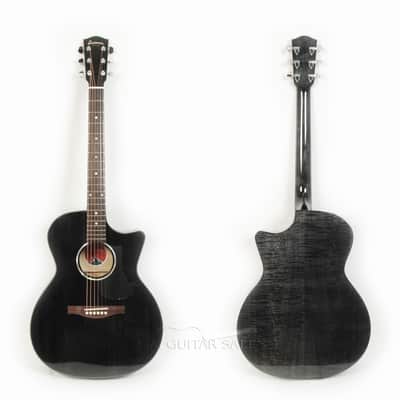 Eastman PCH3-GACE-TBK Trans Black Spruce Maple GA with Fishman Electronics @ LA Guitar Sales image 2