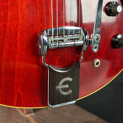 Vintage 1967 Epiphone E230TD Casino Cherry (Long Neck) w/non-OHSC TSU24509 image 7