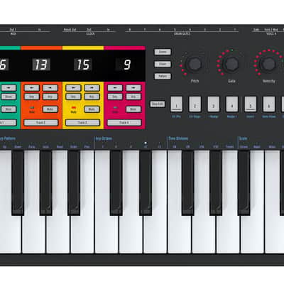 Arturia KEYSTEP PRO Black Polyphonic Sequencing Midi/USB Keyboard Controller