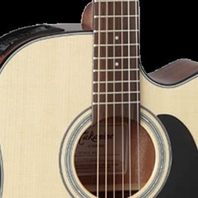 Mint Takamine GD30CE-NAT 6 String Dreadnought Acoustic Electric Guitar Natural image 2