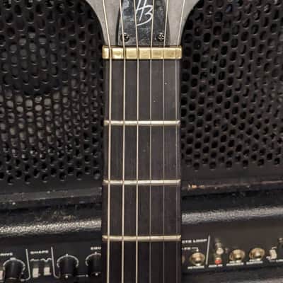 Upgraded Harley Benton Victory Flying V - 18V Seymour Duncan Active Pups Brass Nut Locking Tuners Momentary Kill Switch for Stutter Effects image 4