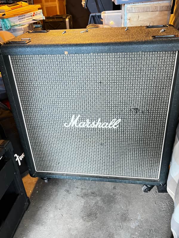 Marshall 1978 1960B 4x12" Straight Guitar Speaker Cabinet filled ROLA Celestions image 1