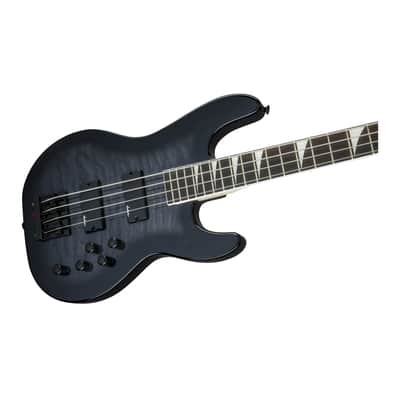 Jackson JS Series Concert Bass JS3Q 4-String Electric Guitar (Black Burst) image 8