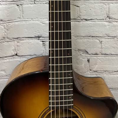 Breedlove Artista Pro Series Concerto CE Acoustic Electric Guitar, Burnt Amber image 4