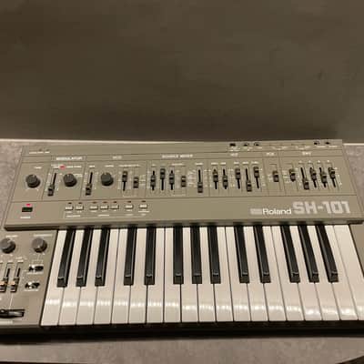 Roland SH-101 32-Key Monophonic Synthesizer 1982 - 1986 - Gray image 1