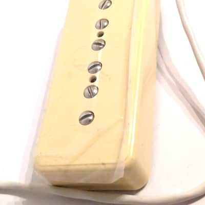 BHK P90 Soap bar Pickup Cream for Gibson style Guitar 5K Output UNUSED Condition image 6